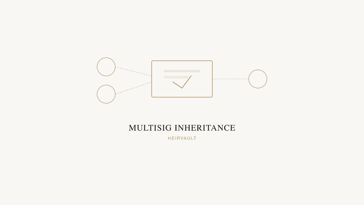 Multisig Wallets for Inheritance: Why Single Keys Are Not Enough — Discover why multisig wallets provide superior security for crypto inheritance and how multi-signature approval protects both owners and heirs.